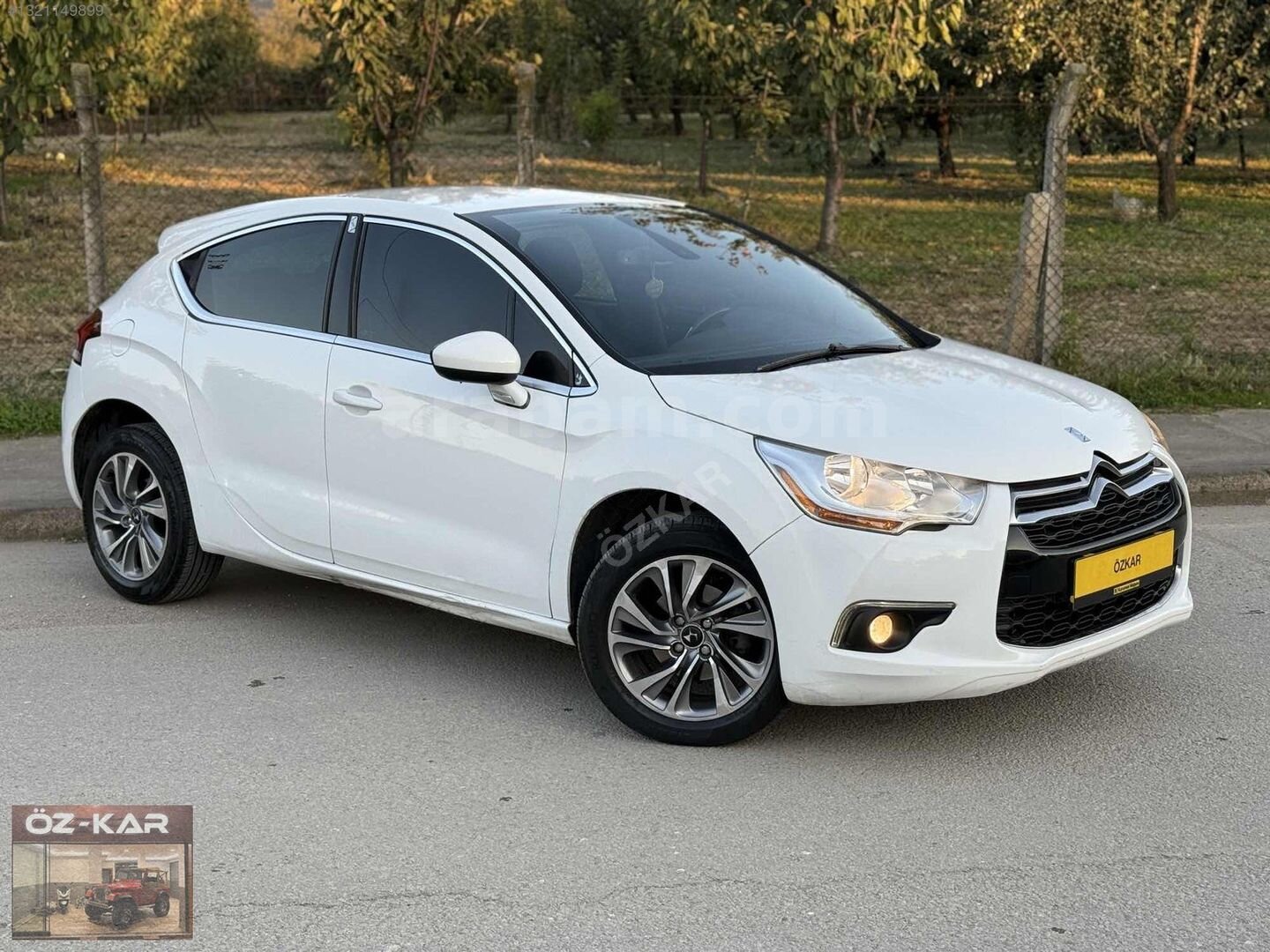 Galeriden DS Automobiles DS4 1.6 e-HDi D-Style 2012 Model Ordu 272.000 km Beyaz 1
