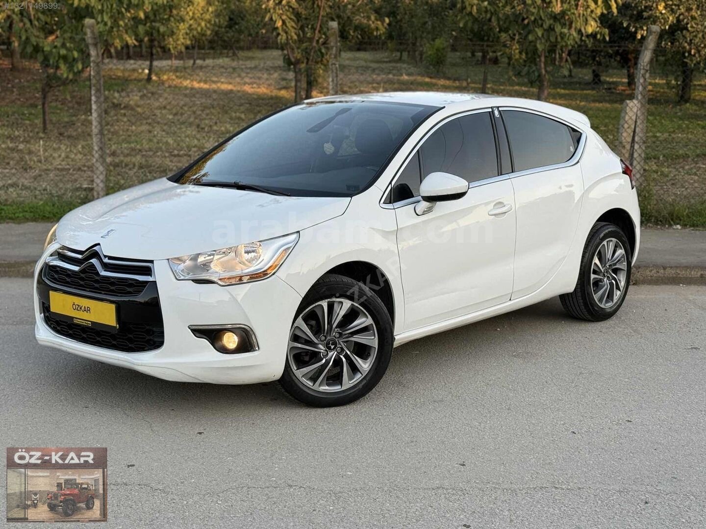 Galeriden DS Automobiles DS4 1.6 e-HDi D-Style 2012 Model Ordu 272.000 km Beyaz 2