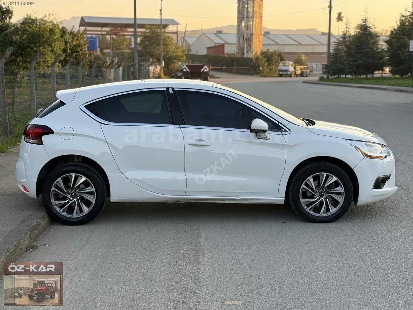 Galeriden DS Automobiles DS4 1.6 e-HDi D-Style 2012 Model Ordu 272.000 km Beyaz 5