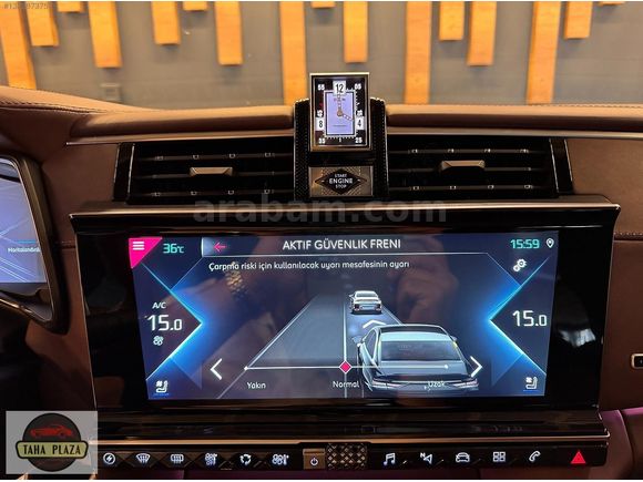 2023 DS9 1.6 E-Tense Opera Hybrit 250 Hp+Isıtma+Soğutma+BOYASIZ+