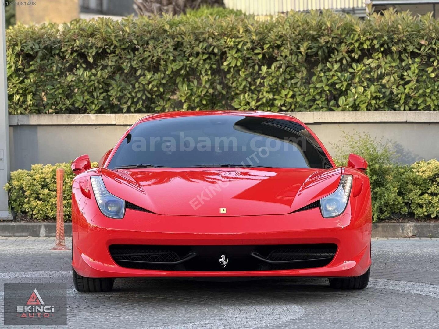 Galeriden Ferrari 458 Italia 2012 Model İstanbul 38.000 km Kırmızı 1