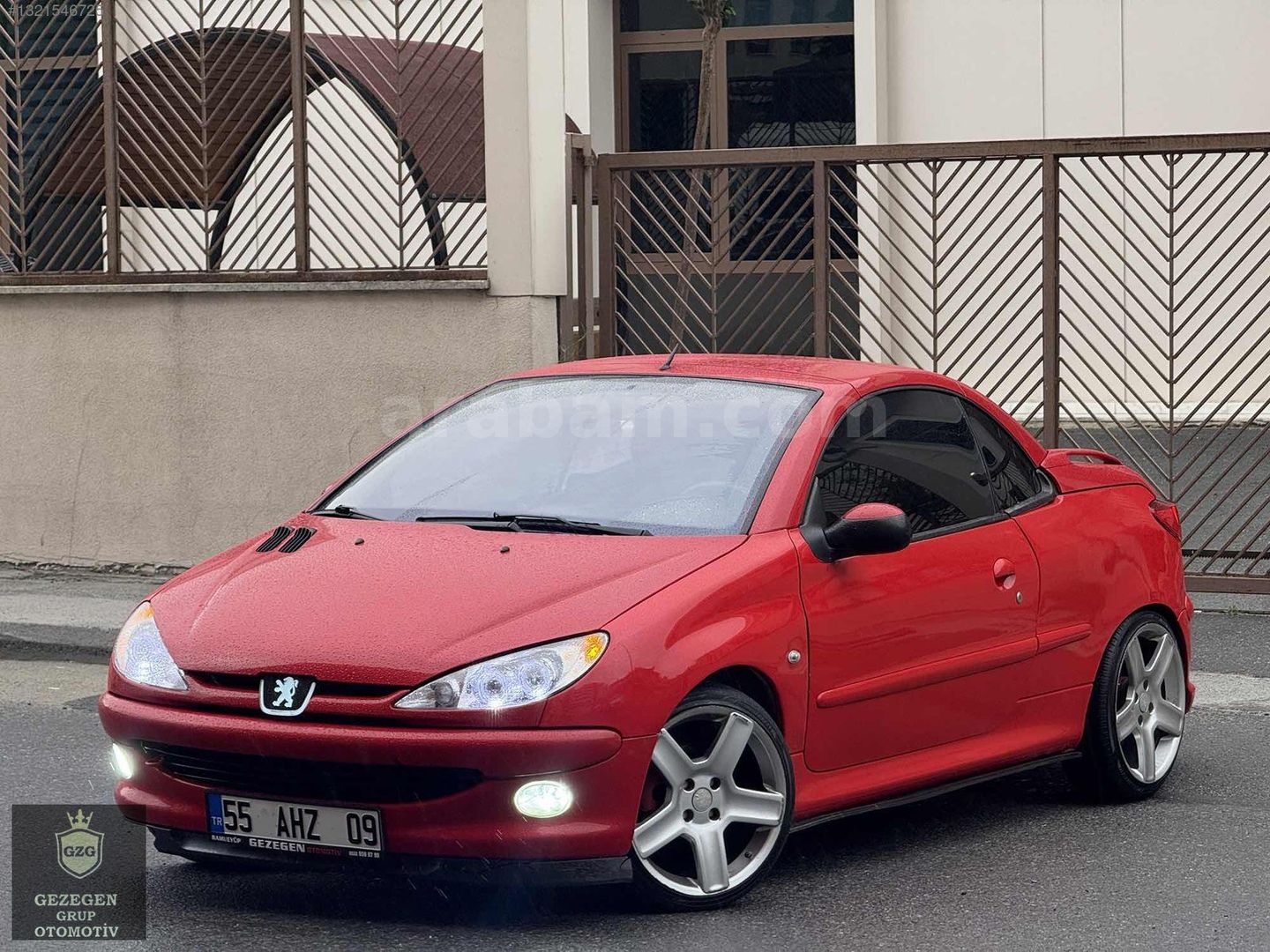Galeriden Peugeot 206 1.6 CC 2001 Model İstanbul 170.000 km