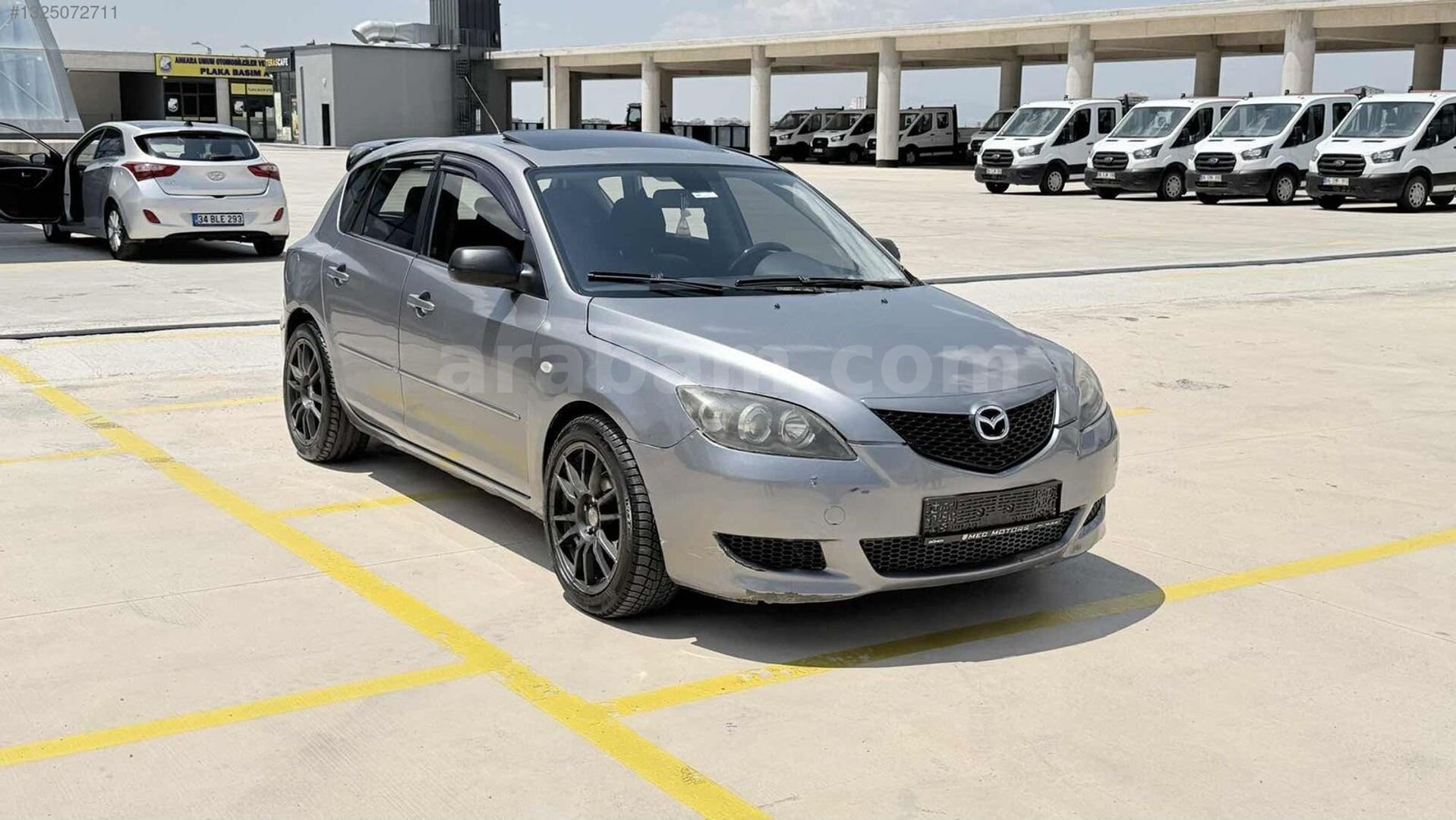 Galeriden Mazda 3 1.6 Sport Dynamic 2004 Model Ankara 360.000 km Füme 1