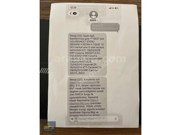 ÇAKIR'DAN EXPRESSİON 1.5dci İÇİ KREM ORJİNAL KİLOMETRESİ