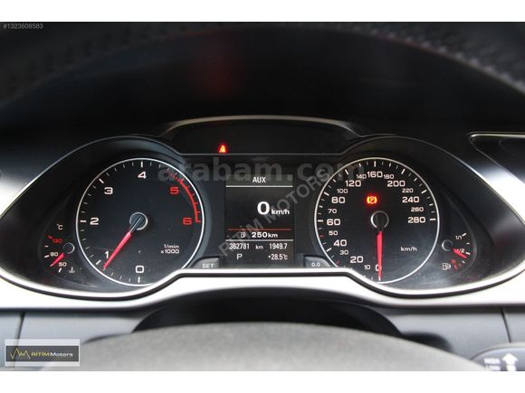 RİTİM MOTORS 2013 AUDİ A4 2.0TDİ MULTİTRONİC BAKIMLI