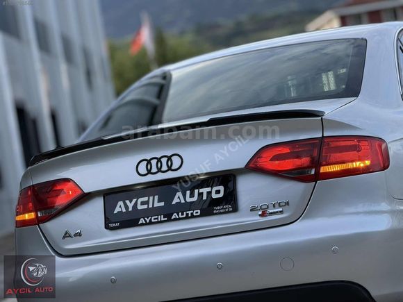 AYCIL'DAN 1.SINIF 2.0 TDİ A4 SEDAN BAKIMLI 8 İLERİ MULTİTRONİC
