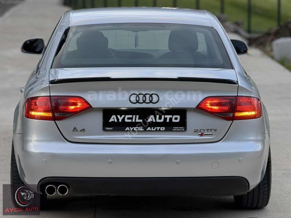 AYCIL'DAN 1.SINIF 2.0 TDİ A4 SEDAN BAKIMLI 8 İLERİ MULTİTRONİC