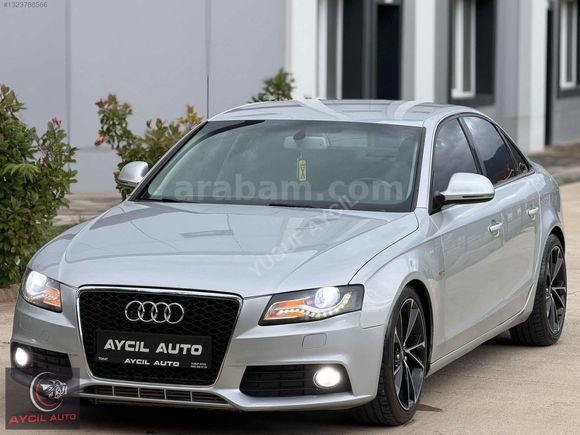 AYCIL'DAN 1.SINIF 2.0 TDİ A4 SEDAN BAKIMLI 8 İLERİ MULTİTRONİC