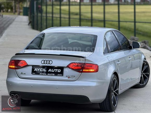 AYCIL'DAN 1.SINIF 2.0 TDİ A4 SEDAN BAKIMLI 8 İLERİ MULTİTRONİC