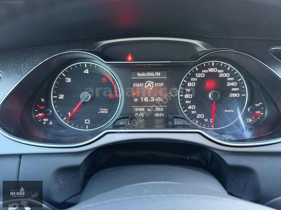 DENGE MOTORS-A4 Sedan 2.0 TDI Multitronic HATASIZ-BOYASIZ