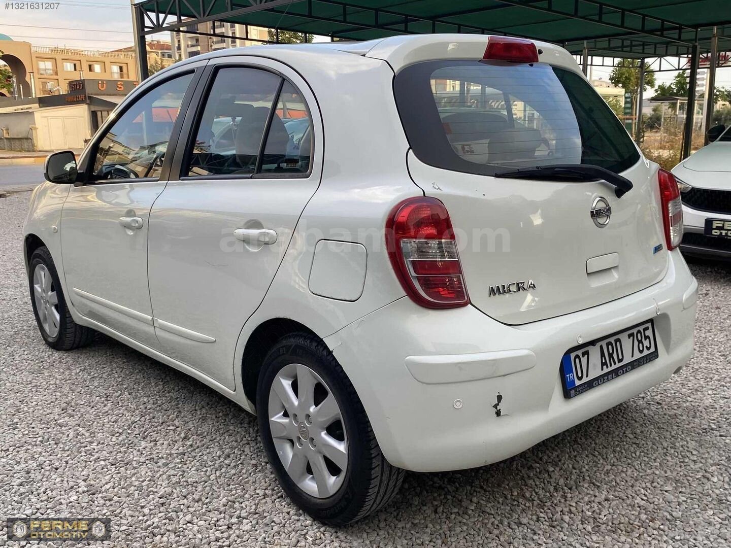 Galeriden Nissan Micra 1.2 Punch 2012 Model Antalya 109.000 km Beyaz 4