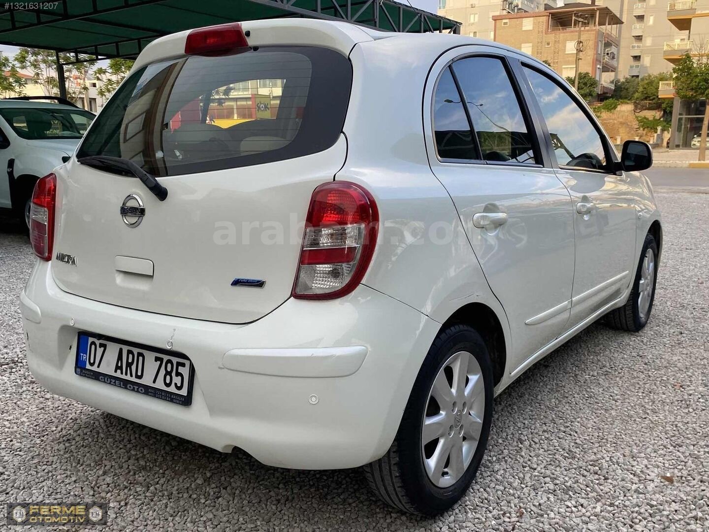 Galeriden Nissan Micra 1.2 Punch 2012 Model Antalya 109.000 km Beyaz 6