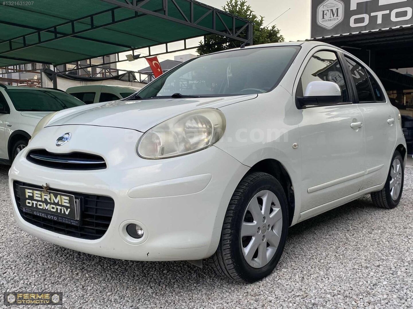 Galeriden Nissan Micra 1.2 Punch 2012 Model Antalya 109.000 km Beyaz 2