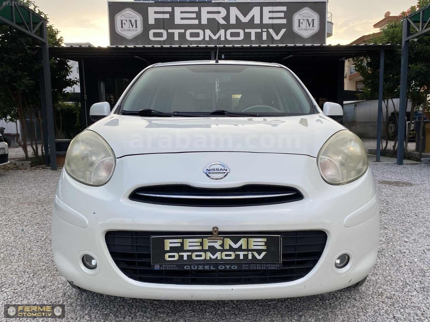 Galeriden Nissan Micra 1.2 Punch 2012 Model Antalya 109.000 km Beyaz 1