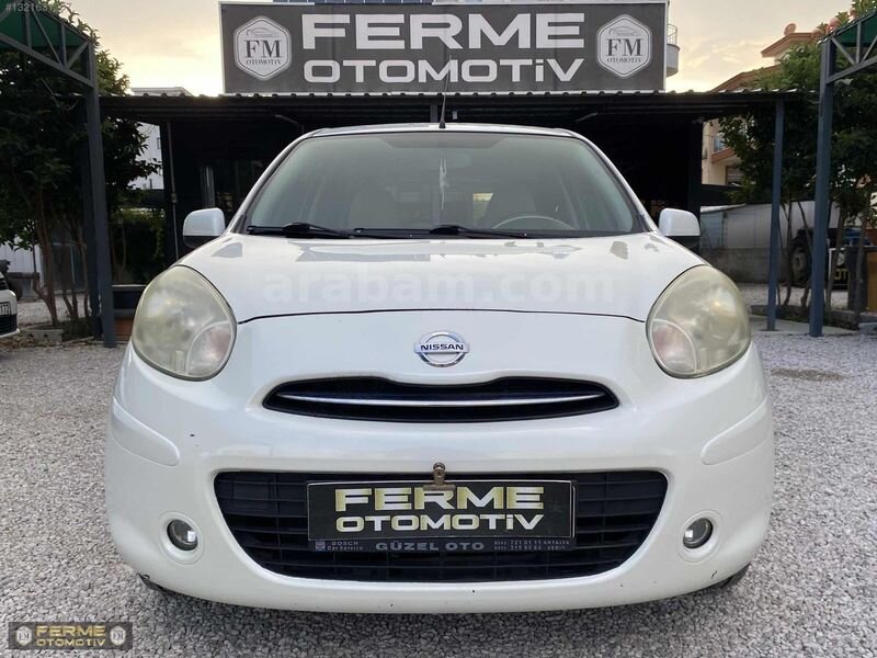 Galeriden Nissan Micra 1.2 Punch 2012 Model Antalya 109.000 km Beyaz
