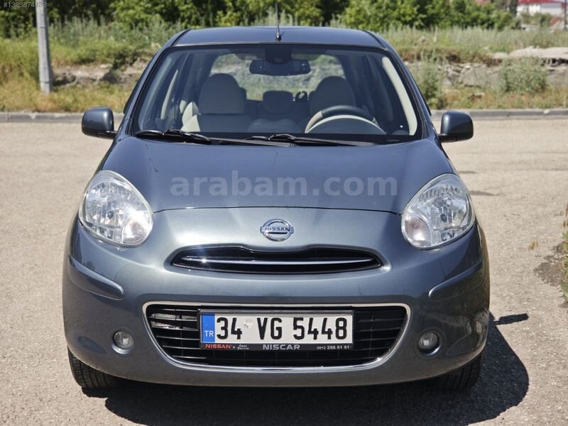 Galeriden Nissan Micra 1.2 Punch 2012 Model Erzurum 129.000 km Füme