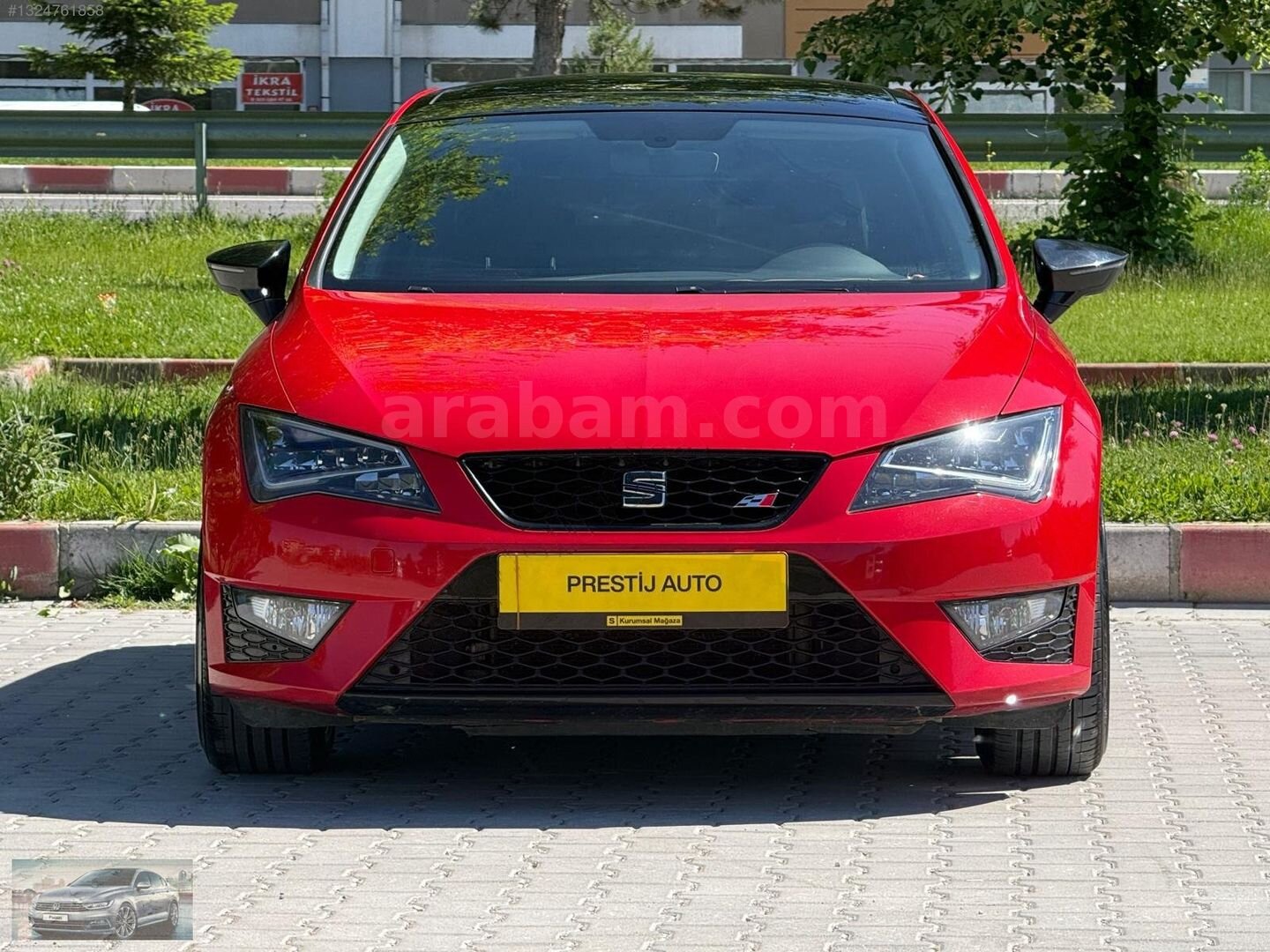 Galeriden Seat Leon 1.4 TSI FR 2016 Model Kütahya 143.000 km Kırmızı 2