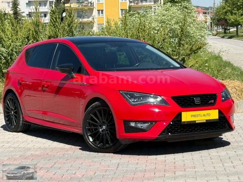 Galeriden Seat Leon 1.4 TSI FR 2016 Model Kütahya 143.000 km Kırmızı