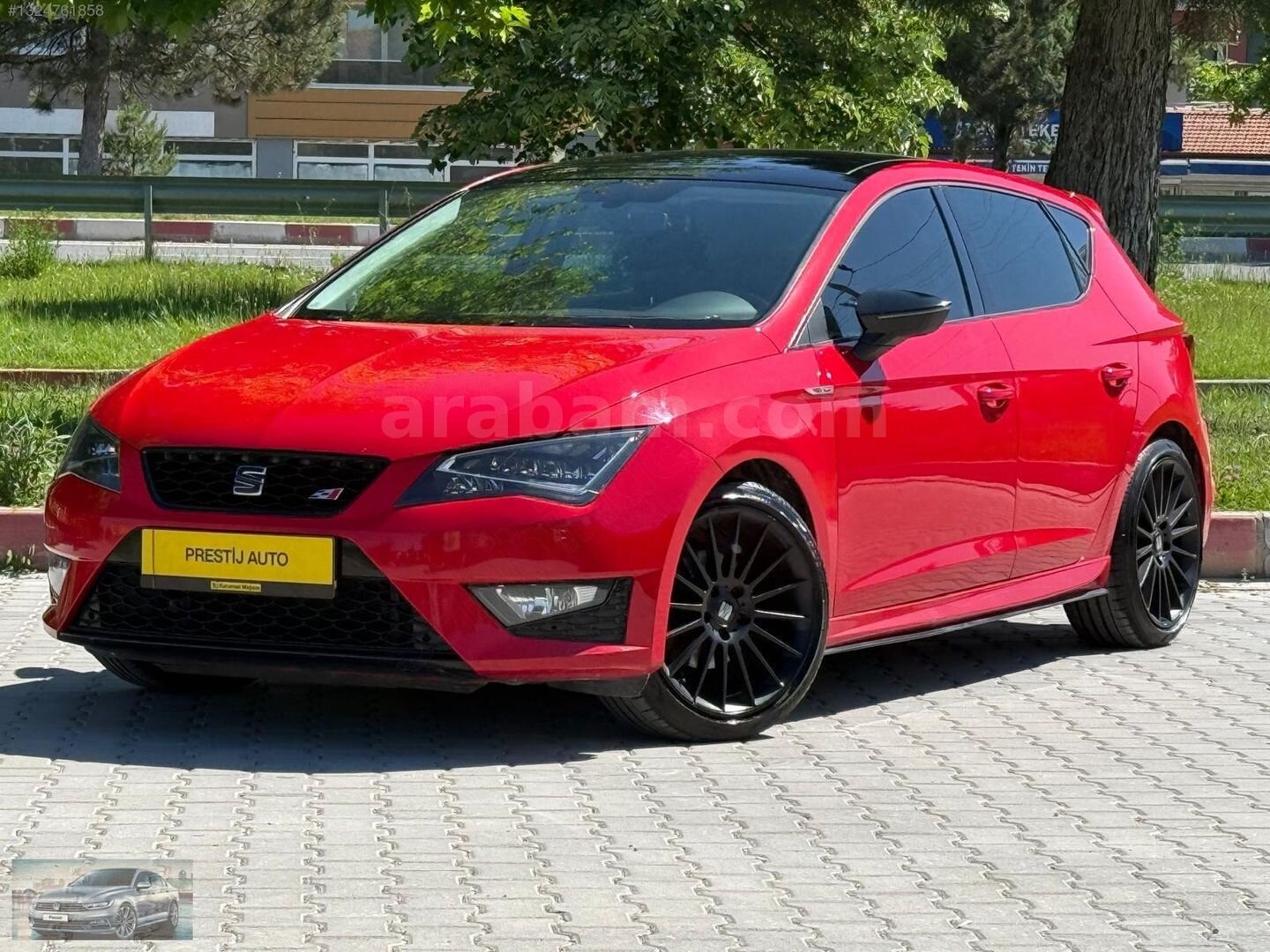 Galeriden Seat Leon 1.4 TSI FR 2016 Model Kütahya 143.000 km Kırmızı 3