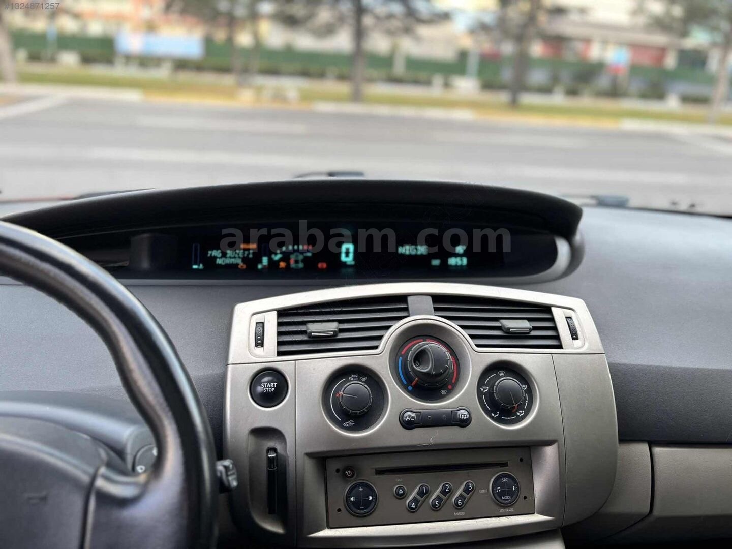 Galeriden Renault Scenic 1.6 Privilege 2007 Model Niğde 230.000 km Bordo 2