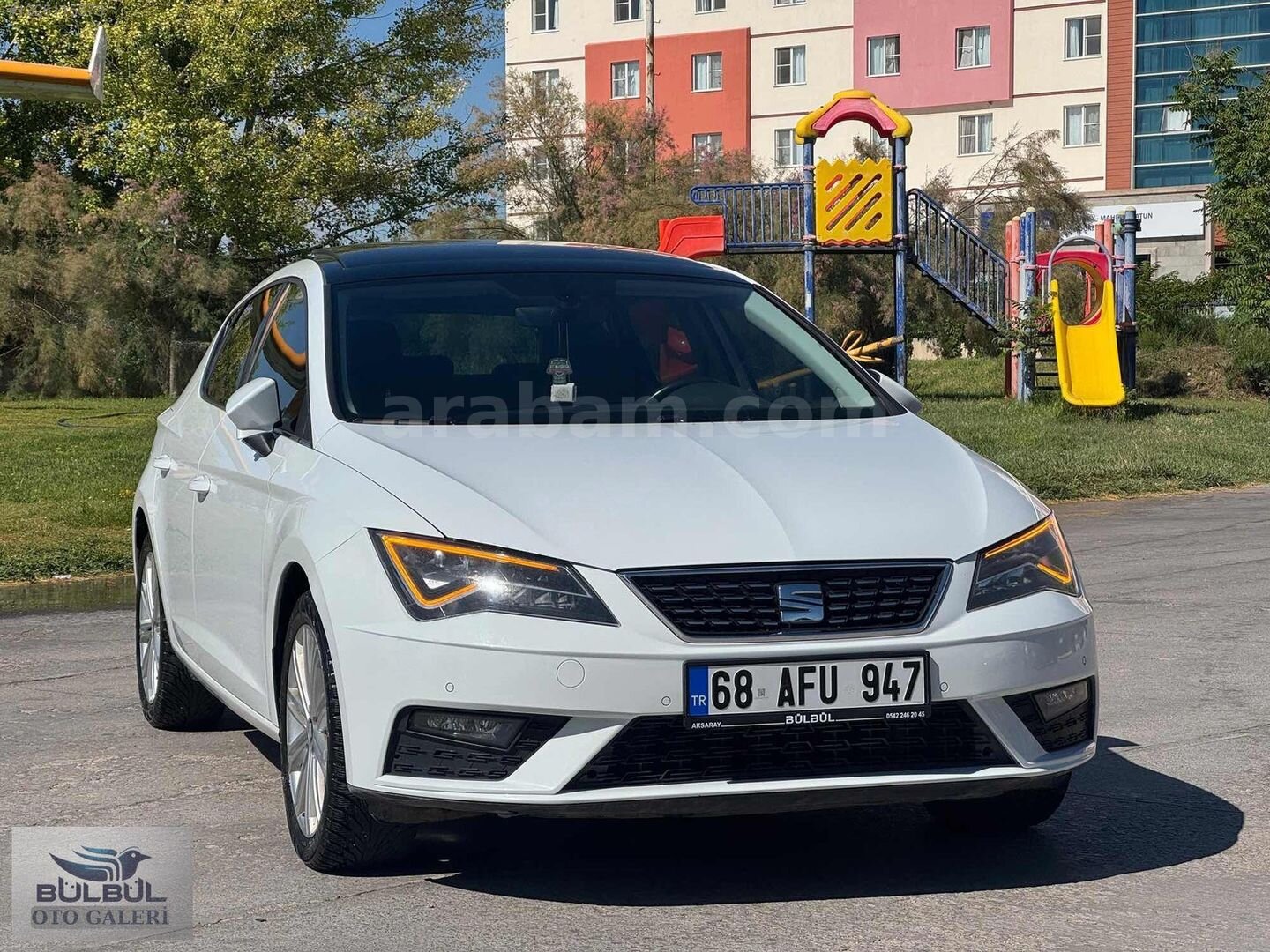 Galeriden Seat Leon 1.6 TDI Xcellence 2018 Model Aksaray 82.000 km Beyaz 4