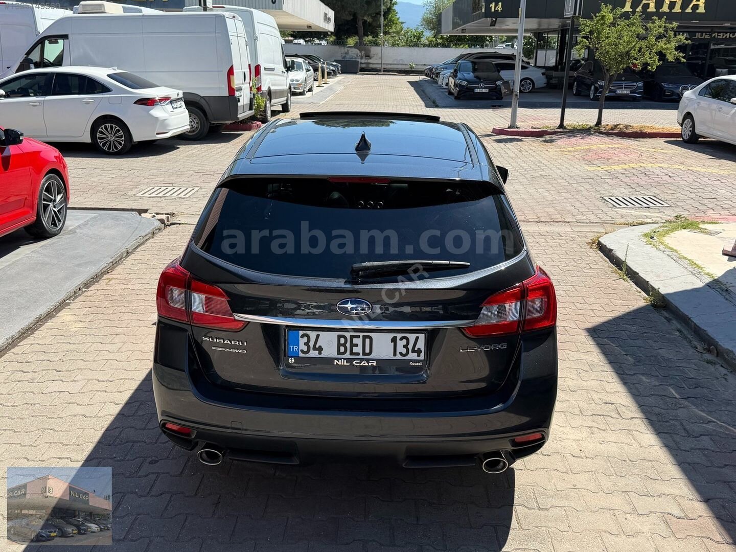 Galeriden Subaru Levorg 1.6 Sport Plus 2017 Model Kocaeli 129.000 km Gri 7