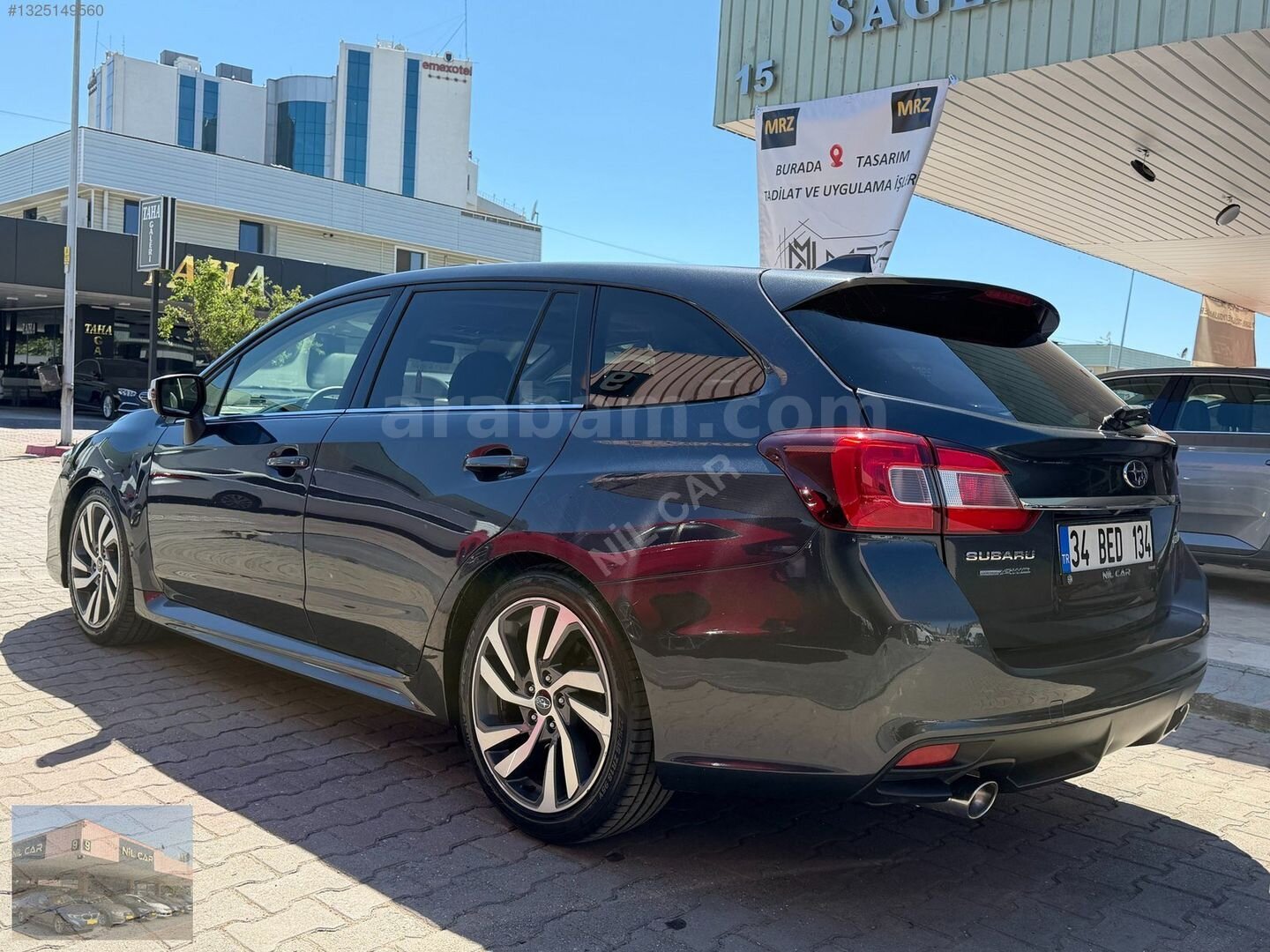 Galeriden Subaru Levorg 1.6 Sport Plus 2017 Model Kocaeli 129.000 km Gri 5