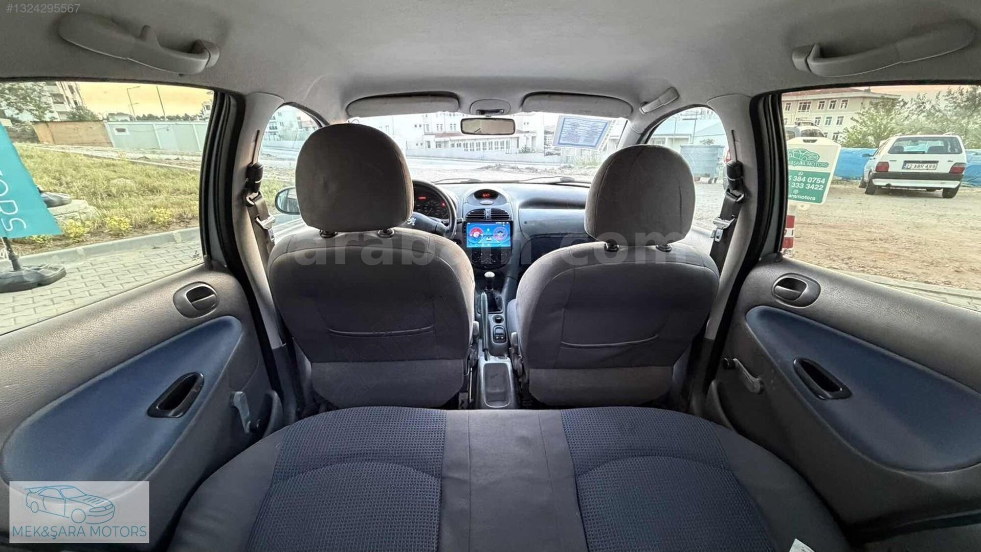 Galeriden Peugeot 206 1.4 Color Line 2002 Model İstanbul 229.000 km Lacivert 6