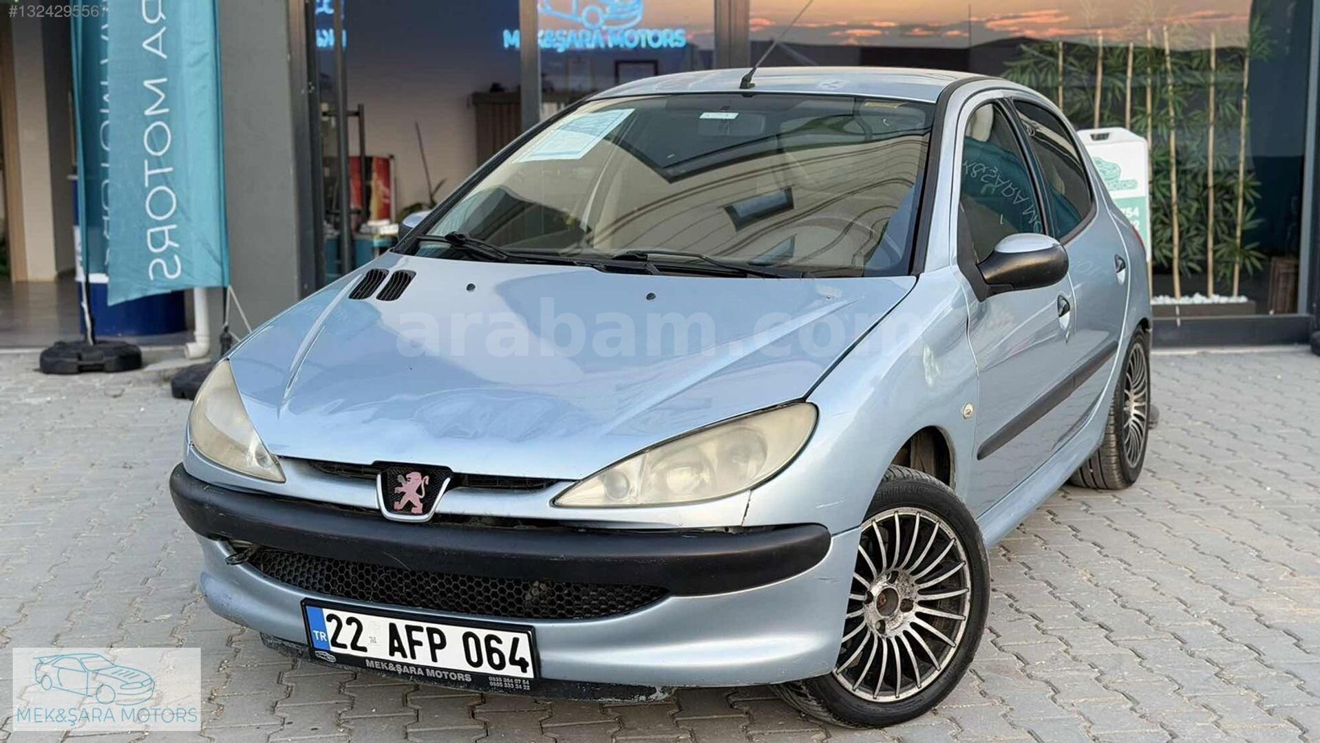 Galeriden Peugeot 206 1.4 Color Line 2002 Model İstanbul 229.000 km Lacivert 4