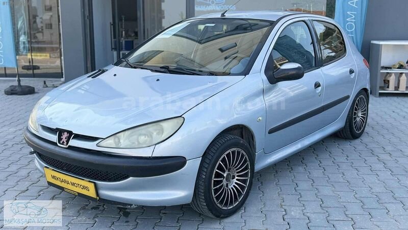 Galeriden Peugeot 206 1.4 Color Line 2002 Model İstanbul 229.000 km Lacivert