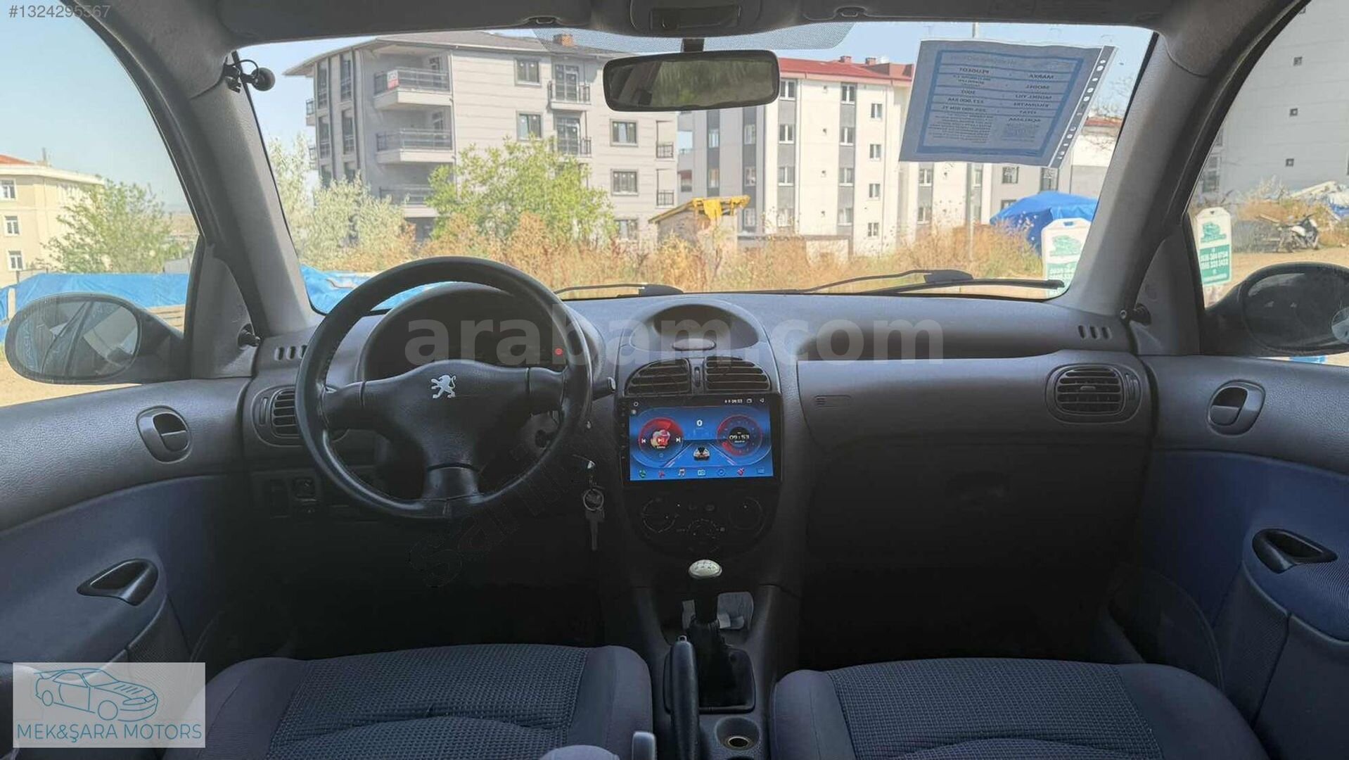 Galeriden Peugeot 206 1.4 Color Line 2002 Model İstanbul 229.000 km Lacivert 5