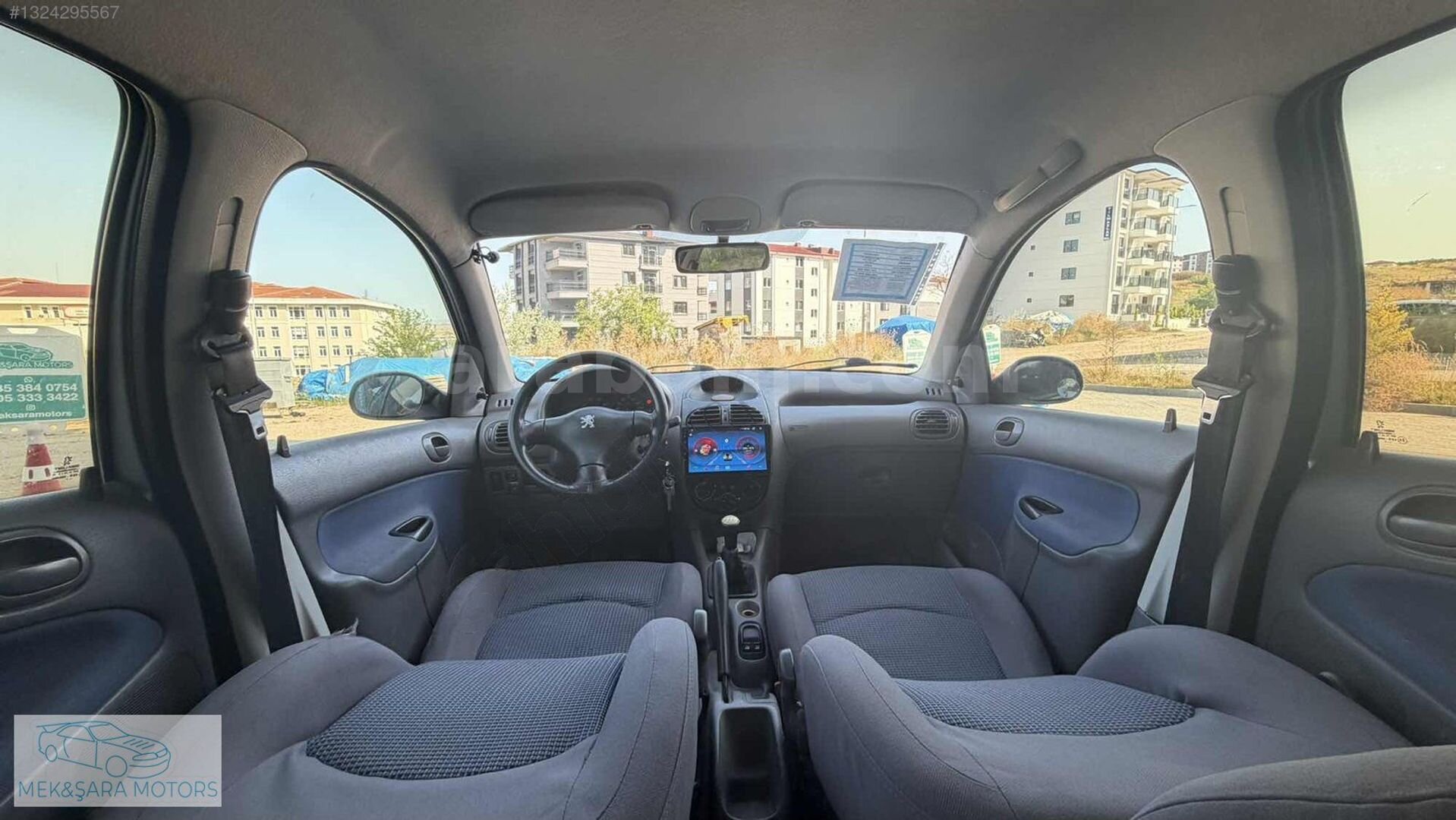 Galeriden Peugeot 206 1.4 Color Line 2002 Model İstanbul 229.000 km Lacivert 7