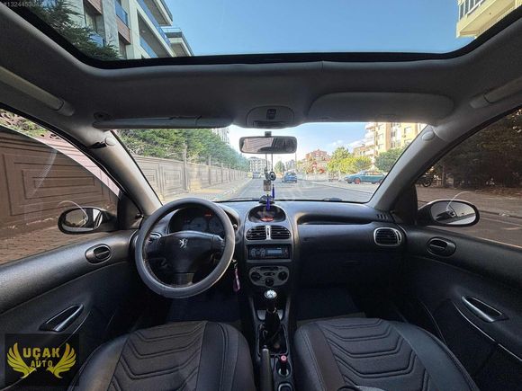 - UÇAK AUTO - 2005 MODEL PEUGEOT 206 CAM TAVANLI EMSALSİZ