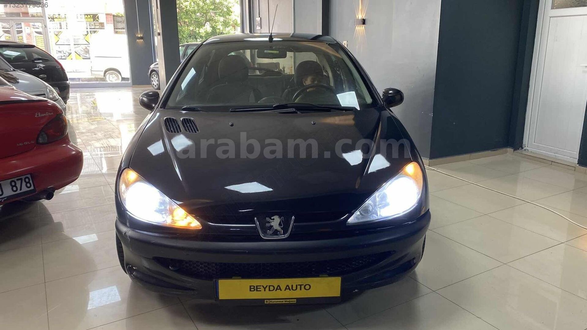 Galeriden Peugeot 206 1.4 X-Line 2005 Model İzmir 269.000 km Siyah 5