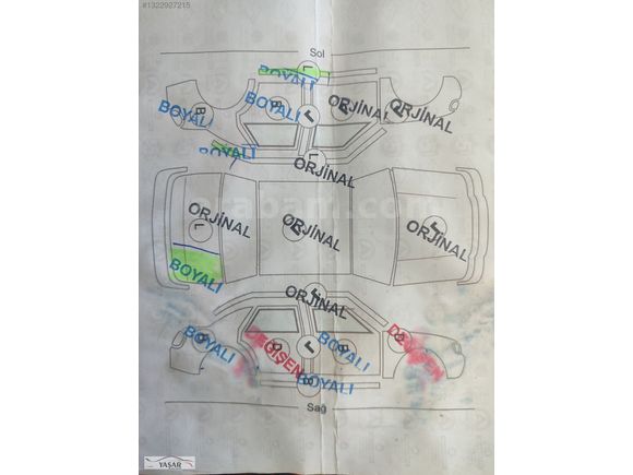 Galeriden Peugeot 206 1.4 X-Line 2006 Model Gaziantep 251.000 km