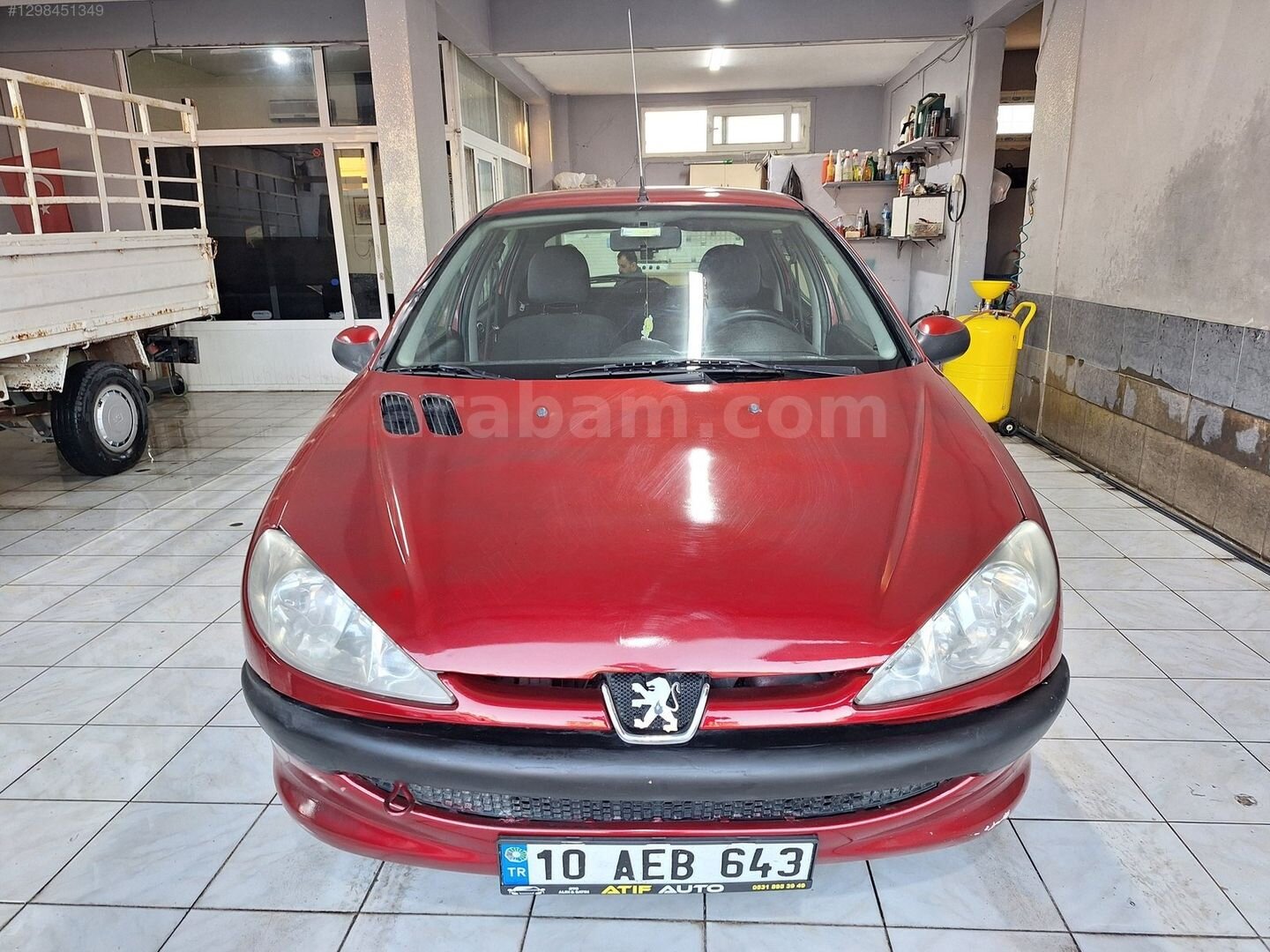 Galeriden Peugeot 206 1.4 X-Line 2004 Model Hatay 287.545 km Kırmızı 6