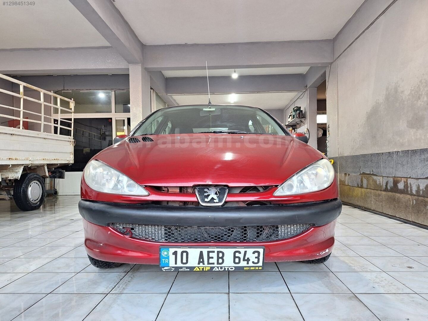 Galeriden Peugeot 206 1.4 X-Line 2004 Model Hatay 287.545 km Kırmızı 2