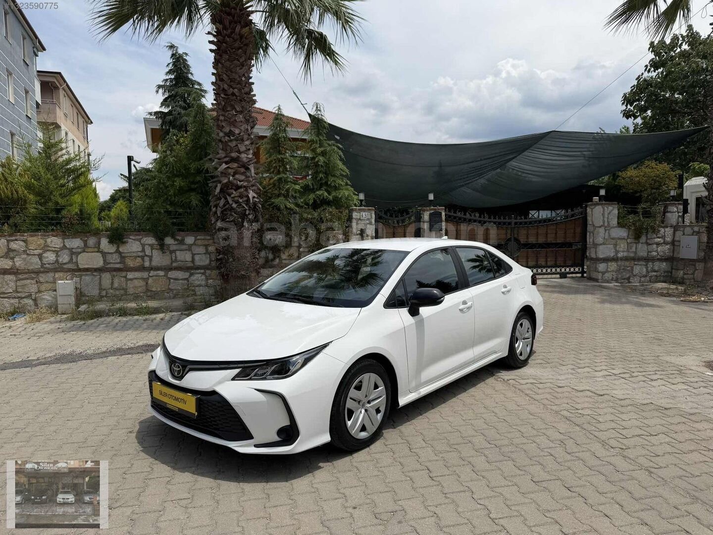 Galeriden Toyota Corolla 1.5 Vision Plus 2025 Model Muğla 20.000 km Beyaz 5
