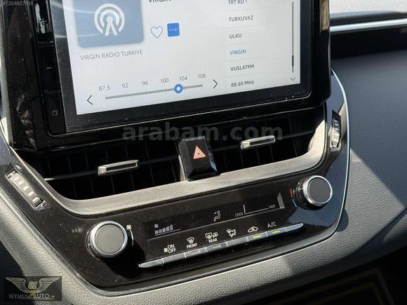01 SEYMEN'DEN 2025 COROLLA-VİSİON PLUS-15 BİN KM-HATASIZ/BOYASIZ