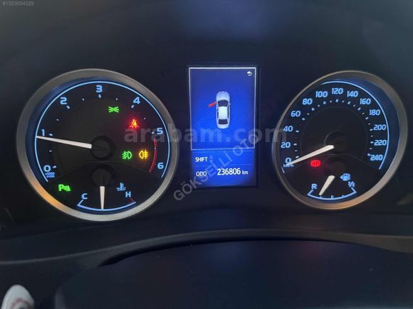 2016 model 236 bin KM COROLLA 1.4 dizel MANUEL PREMİUM