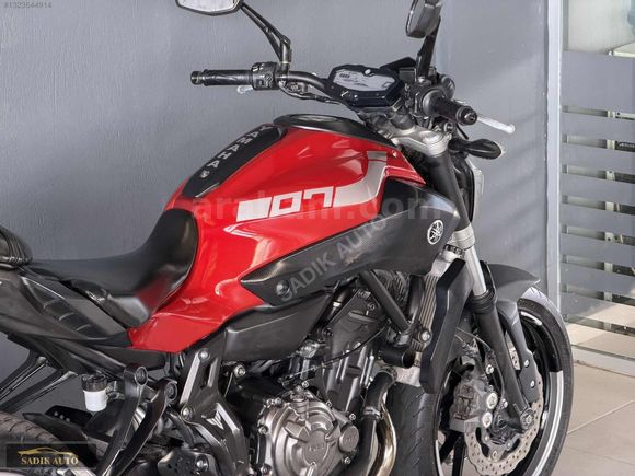 2016 YAMAHA MT-07 ABS - 48.000KM - SIFIR VİZELİ-MASRAFSIZ