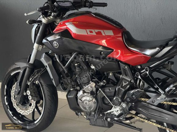 2016 YAMAHA MT-07 ABS - 48.000KM - SIFIR VİZELİ-MASRAFSIZ