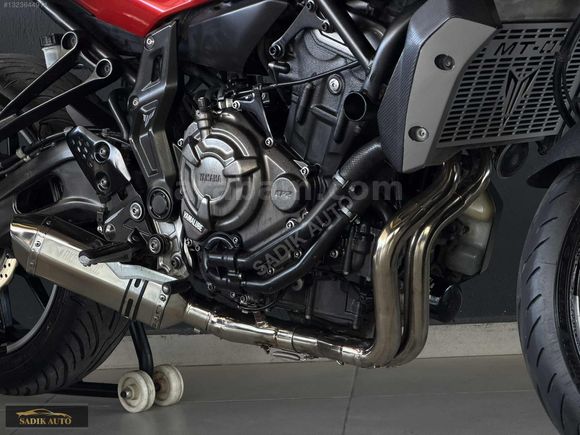 2016 YAMAHA MT-07 ABS - 48.000KM - SIFIR VİZELİ-MASRAFSIZ