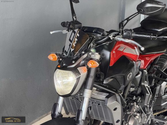2016 YAMAHA MT-07 ABS - 48.000KM - SIFIR VİZELİ-MASRAFSIZ