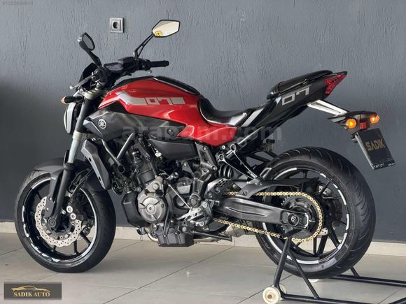 2016 YAMAHA MT-07 ABS - 48.000KM - SIFIR VİZELİ-MASRAFSIZ