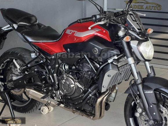 2016 YAMAHA MT-07 ABS - 48.000KM - SIFIR VİZELİ-MASRAFSIZ