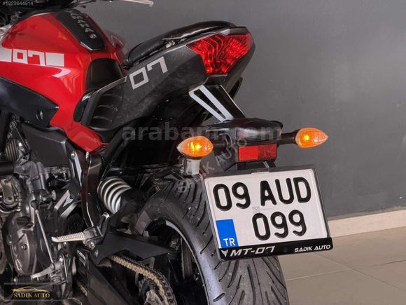 2016 YAMAHA MT-07 ABS - 48.000KM - SIFIR VİZELİ-MASRAFSIZ