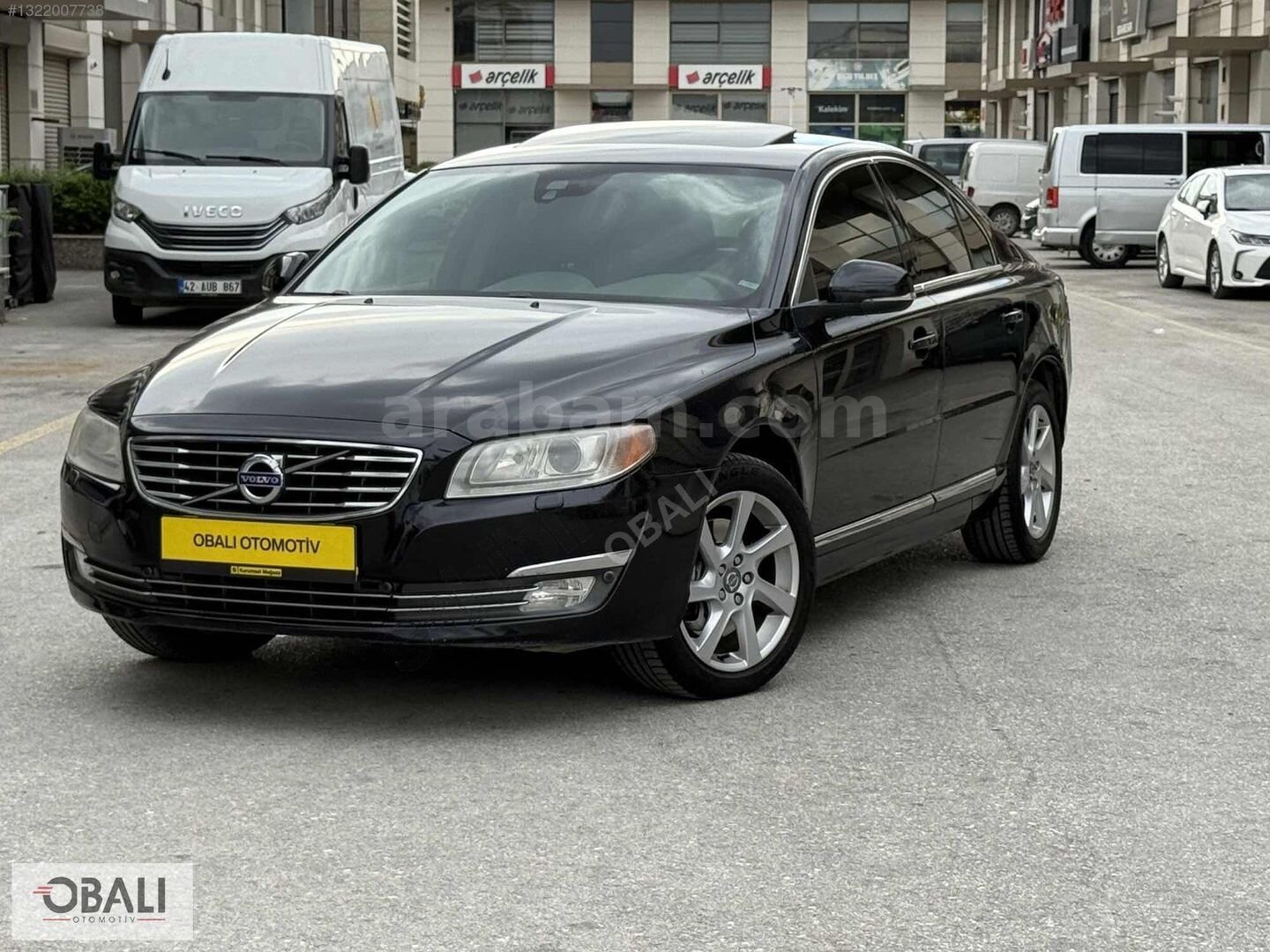 Galeriden Volvo S80 2.4 D5 Advance 2013 Model Konya 358.000 km Siyah 3
