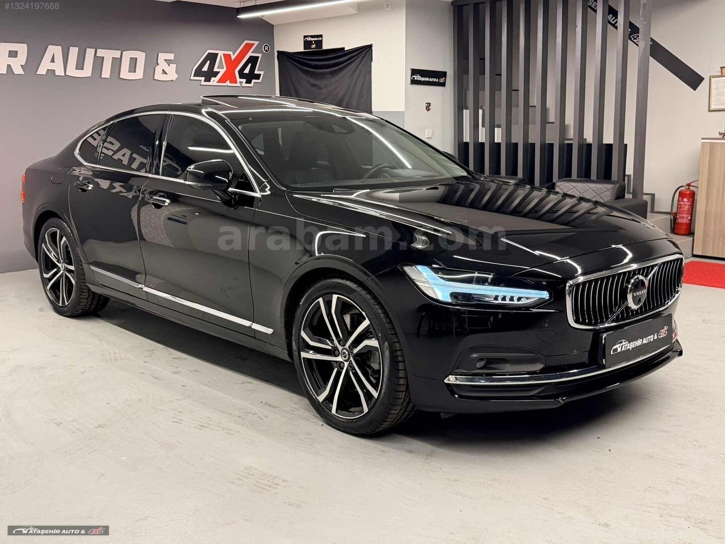 Galeriden Volvo S90 2.0 D B5 Inscription 2020 Model İstanbul 115.000 km Siyah 7