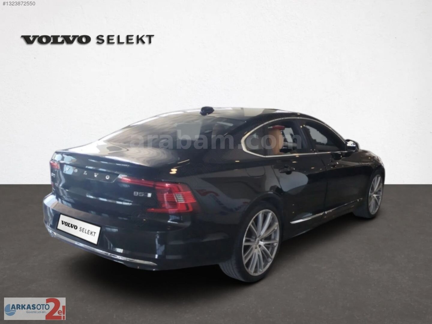 Galeriden Volvo S90 2.0 D B5 Plus Bright 2022 Model Ankara 141.947 km Siyah 3